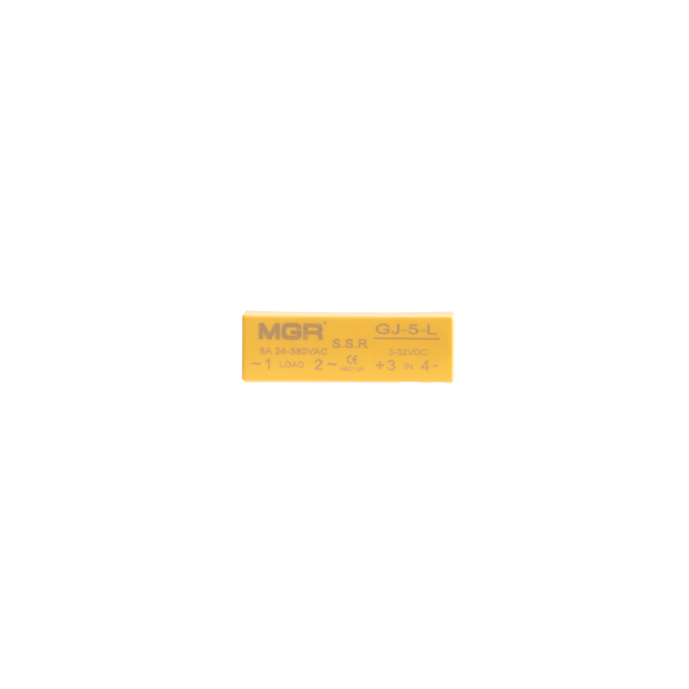 GJ-5-L PCB mount solid state relay front view